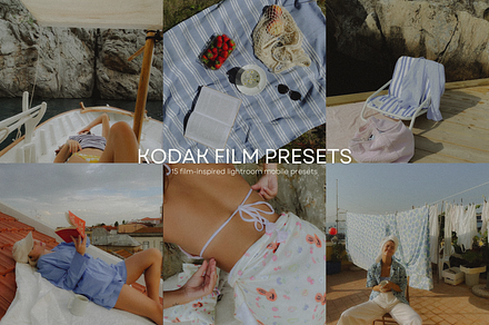 15 KODAK LIGHTROOM MOBILE PRESETS