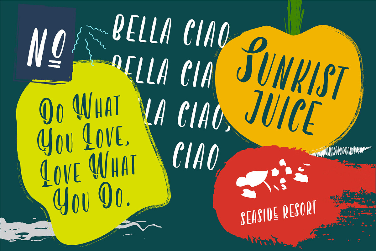 Berryspickers Handmade Sans preview 6