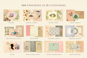 Light Academia: 300 Vintage Ephemera