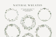 Modern Watercolor Greenery & Wreaths, a Decorative Illustration by Laras Wonderland (Thumbnail 5 of 12)