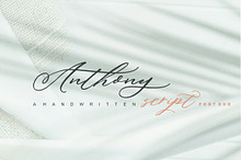 Anthony Script Font Duo