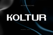 Koltur, a Sans Serif Font by Auliacreative (Thumbnail 10 of 12)