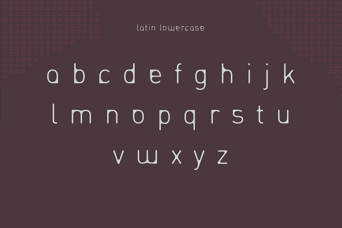 ENTRA Extended Font preview 3