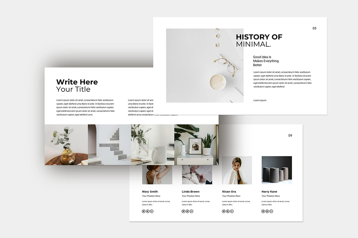 Creative Minimal Presentation, a Presentation Template by Dream-Lab (Photo 3 of 8)