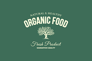 Organic natural food tree logo, a Food Illustration by provector (Thumbnail 3 of 3)