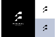 Letter F Minimal Modern Logo, a Branding & Logo Template by ika trisiana (Thumbnail 2 of 2)