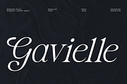 Gavielle Italic Elegant Serif Font, a Serif Font by Rasio Studio (Thumbnail 1 of 9)