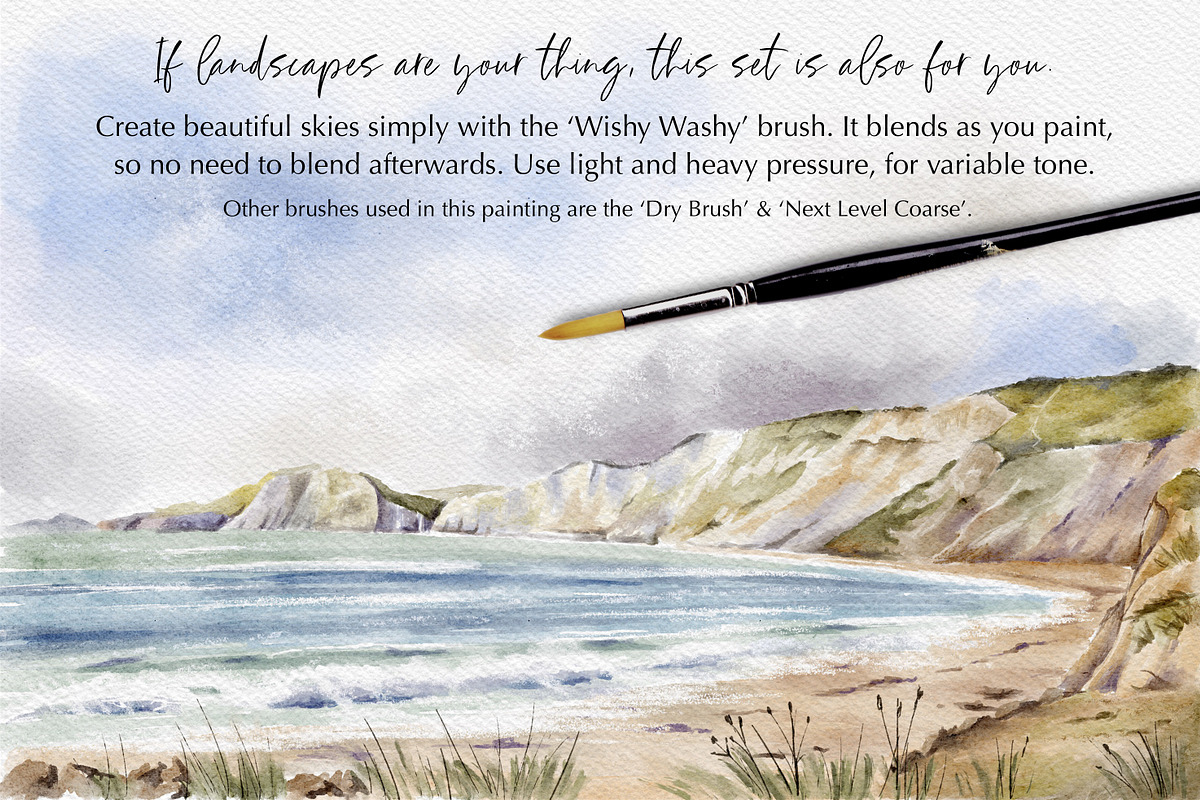Next Level Watercolour Workshop, a Brush Add-On by SketchWerx (Photo 11 of 21)