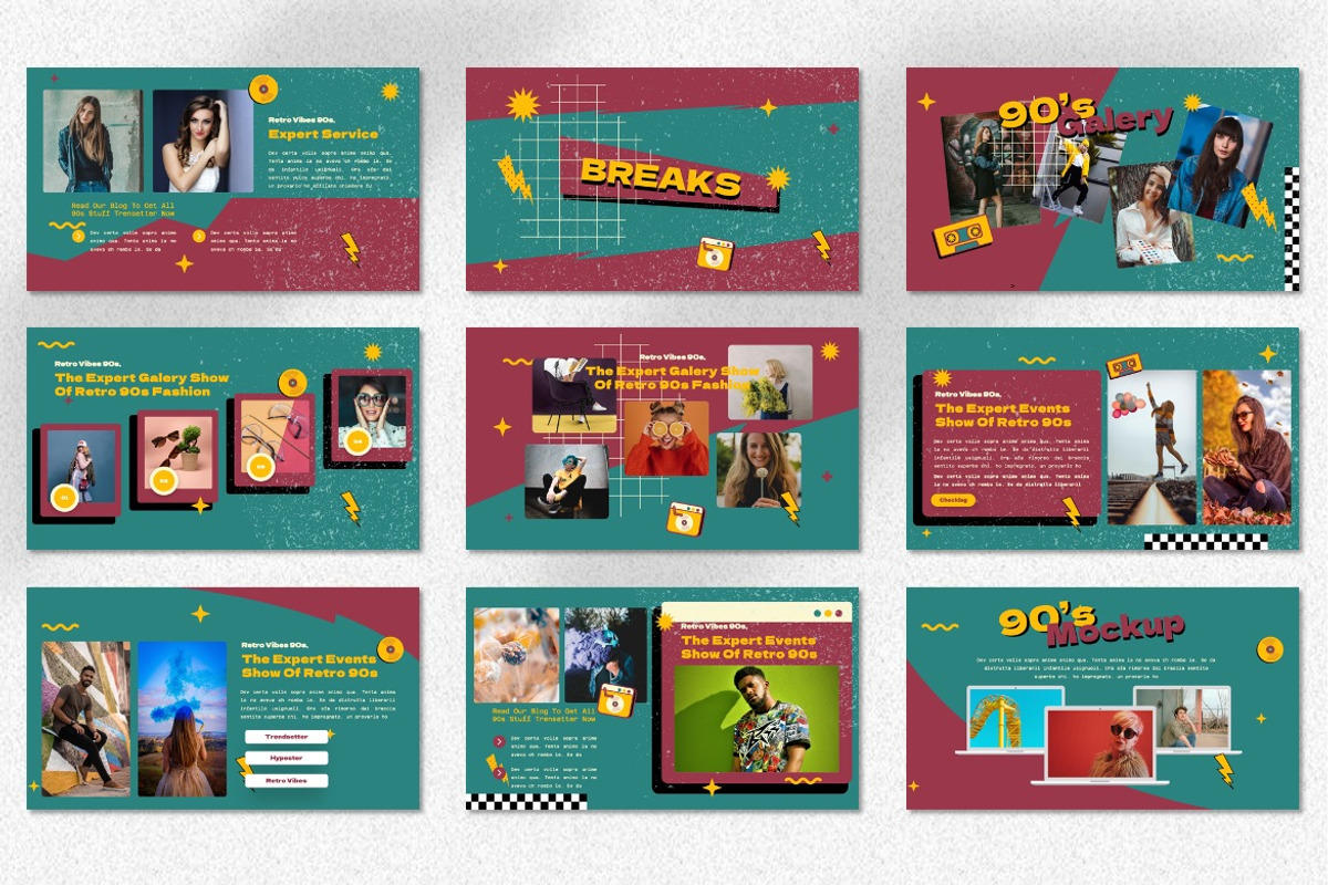 Bareto - New 90s Keynote, a Presentation Template by Dhabee (Photo 4 of 7)