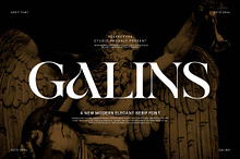 Galins Modern Serif Font