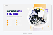 Hockey Team & Sports Keynote, a Presentation Template by Pixslides (Thumbnail 5 of 7)