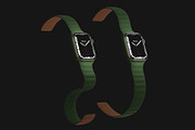 Apple Watch 7 Mockup, a Wearable Device Mockup by neueworld (Thumbnail 5 of 6)