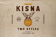 Kisna Typeface, a Font by Megflags (Thumbnail 1 of 10)