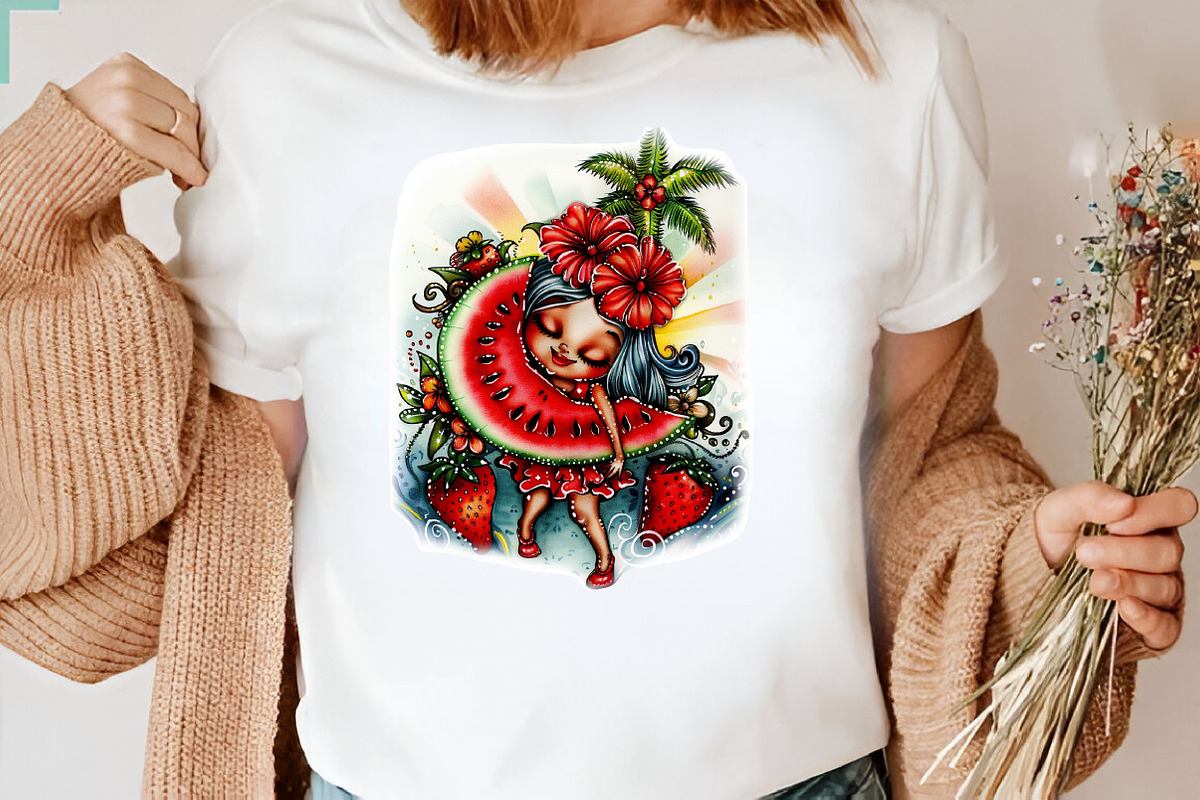 Whimsical Summer Clipart Bundle., an Illustration by SVGArt (Photo 9 of 9)