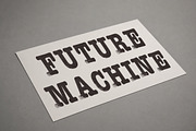 Future Machine, a Slab Serif Font by Limited.studio (Thumbnail 2 of 6)