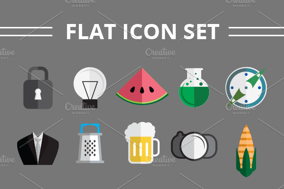 Flat Icon Set