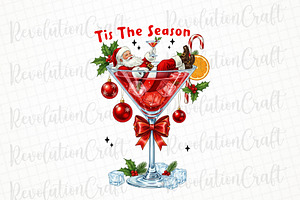 Tis The Season,Christmas Funny Santa, an Illustration by OK Design