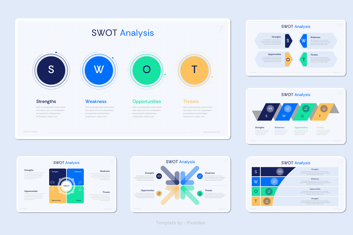 SWOT Analysis PowerPoint preview 2