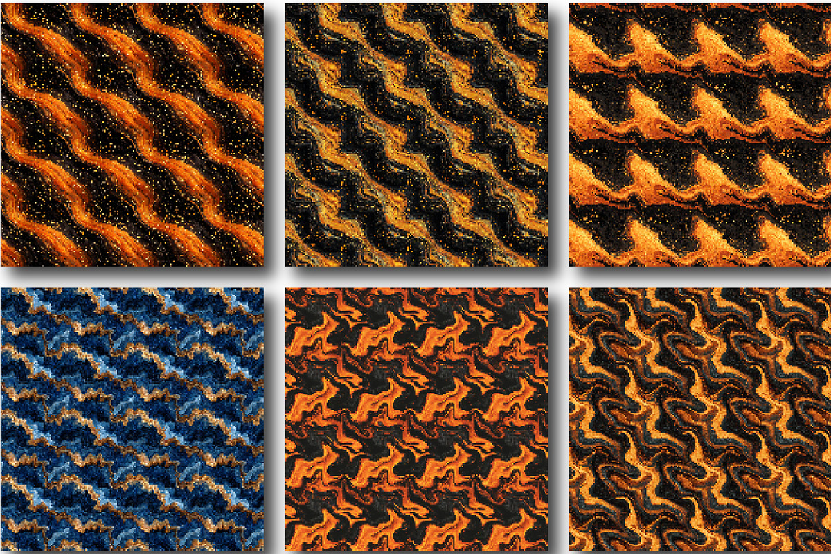 Tiger Glitter Ink Textures Digital, a Work Illustration by CraftArtStudio (Photo 2 of 4)