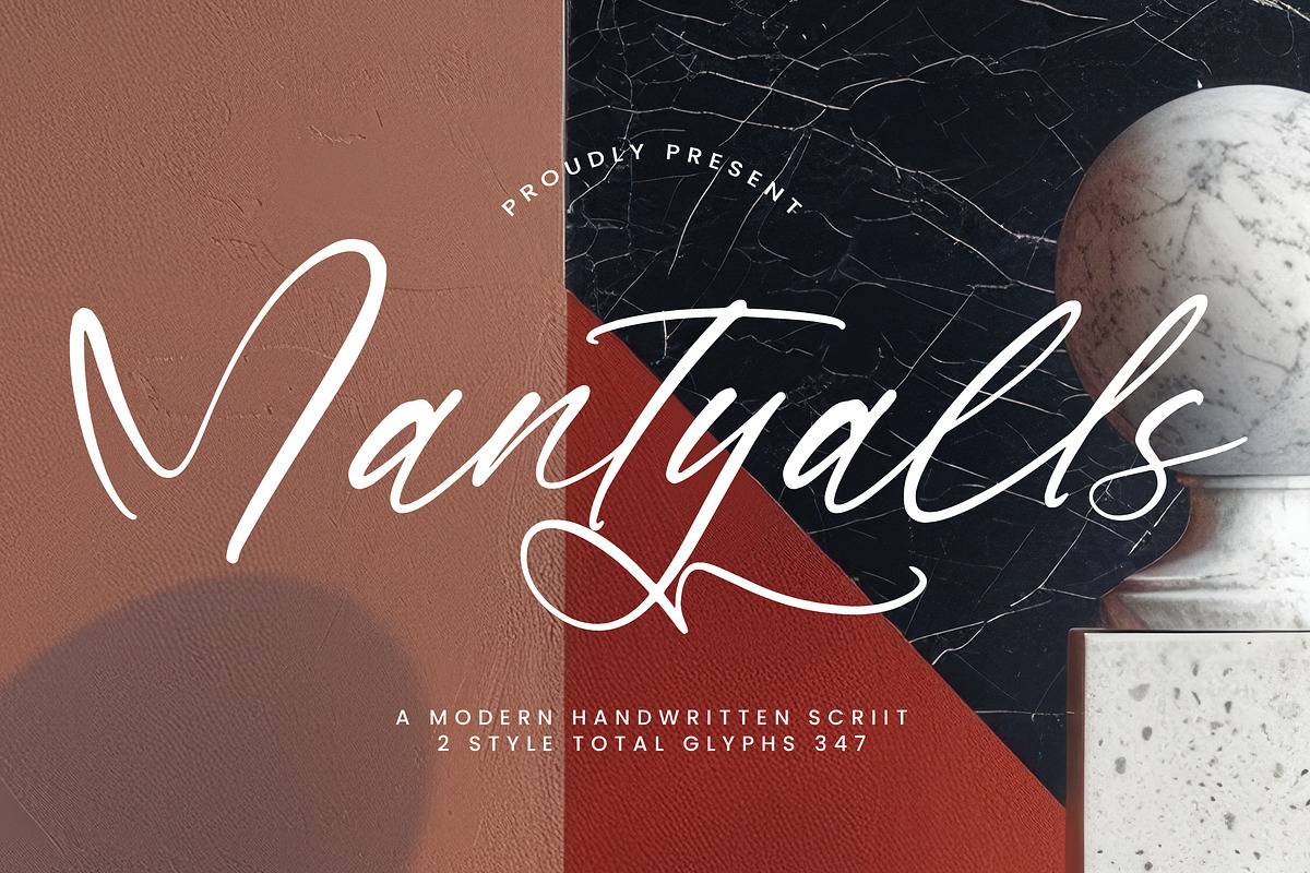 Mantyalls, a Handwritten Font by Integritype Studio (Photo 1 of 15)