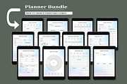 Ultimate Planner Bundle Pack, a Stationery Template by Design Zone (Thumbnail 1 of 7)
