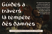 CS Kaison Drawn, a Sans Serif Font by Craft Supply Co. (Thumbnail 7 of 8)