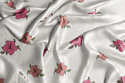 Pink Hibiscus Surface Pattern, a Pattern Graphic by Quinn Lane Designs (Thumbnail 2 of 5)
