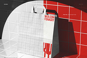 Custom Fast Food Paper Bag Mockup, a Packaging Mockup by creatsy5 (Thumbnail 3 of 6)