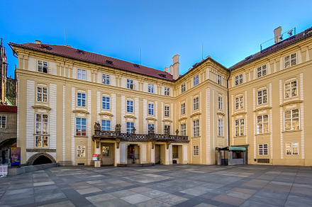 Prague Castle in the spring morning sun, a Holiday Photo by PhotoVision Pavel Rezac