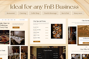 Dinely - Luxury Restaurant Website, an UI Kit Template by dhuhacreative (Thumbnail 6 of 16)