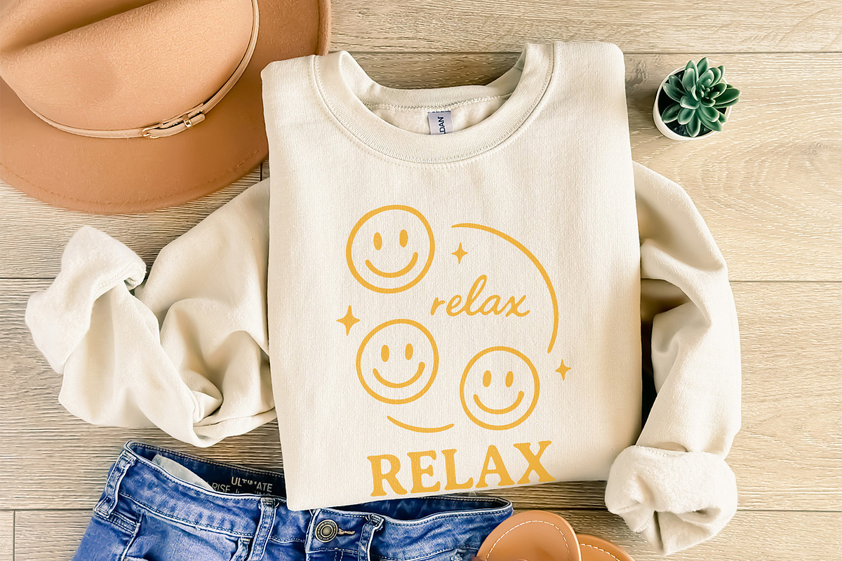 Relax PNG, Smiley Face Digital, an Illustration by SharpMarketplace (Photo 8 of 9)