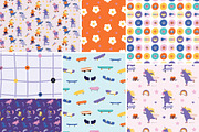 Cool Kid: 90s Graphic & Pattern Set, an Animal Illustration by AlekseliArt (Thumbnail 9 of 13)