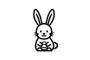 Easter Bunny Vector Bundle, an Illustration by Designs_River (Thumbnail 13 of 51)