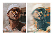 Vintage Glitch Photo Effect Template, a Layer Style Add-On by DesignerCandies (Thumbnail 2 of 6)