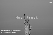 Neat Freak Handwriting | Font, a Script Font by Stefanie Madison (Thumbnail 1 of 2)