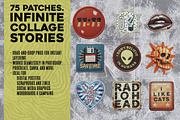 Collage Elements Pack: Patches, an Object Graphic by Megan Aili Designs (Thumbnail 2 of 6)