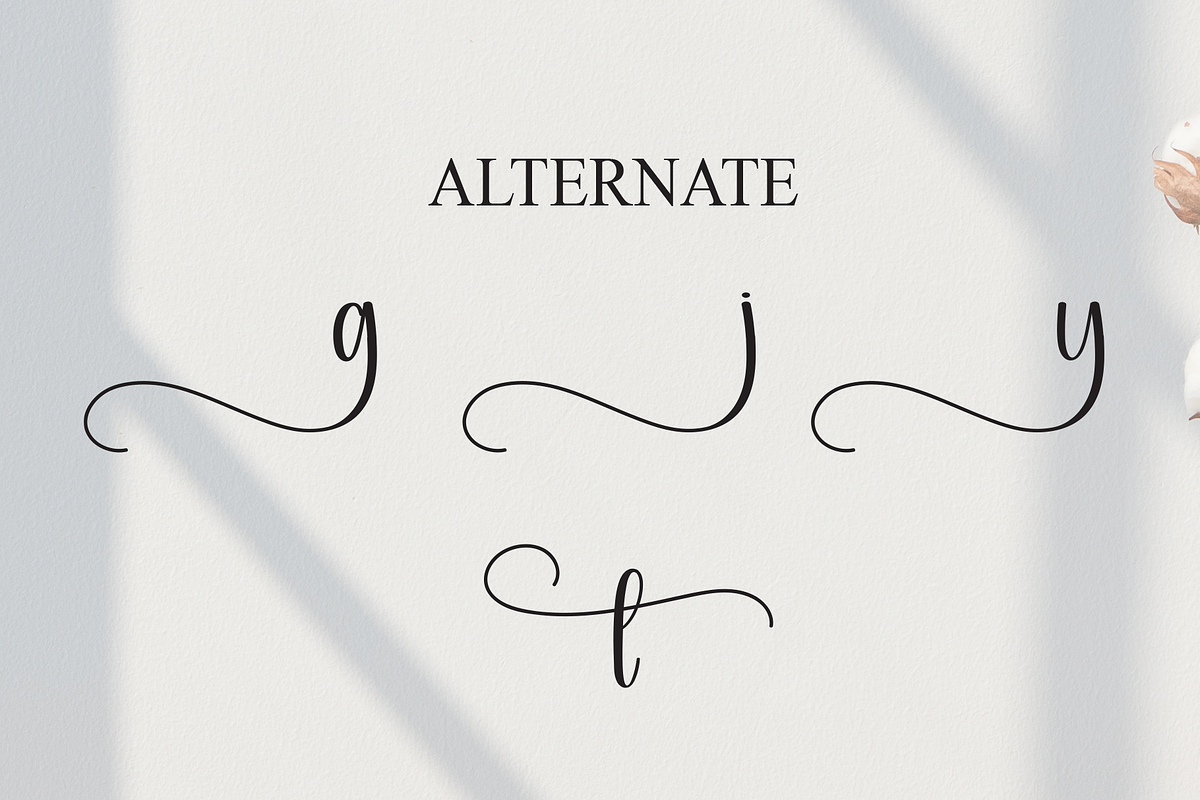 Someting | Script Font, a Handwritten Font by Scratchones (Photo 8 of 9)