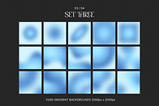 Blue Aura Gradient Backgrounds, a Texture Graphic by Studio K (Thumbnail 5 of 8)
