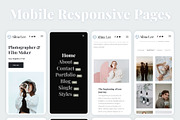 Alina - Photography Portfolio HTML, a HTML Template by TemplatesJungle (Thumbnail 2 of 8)