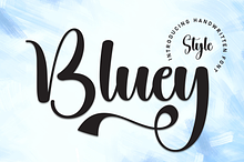 Bluey | Script Font
