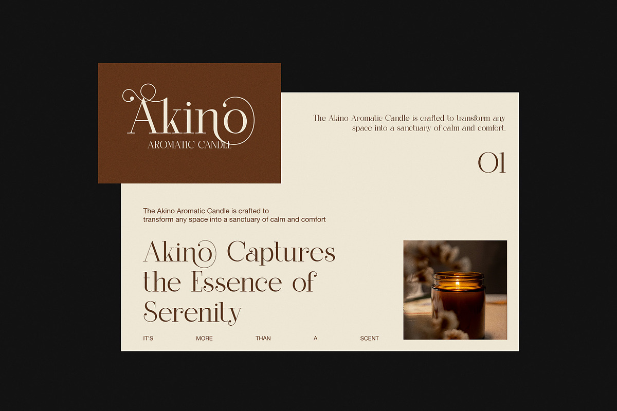 Sundan Elegant Luxury Serif Font, a Serif Font by Graphicxell (Photo 3 of 8)