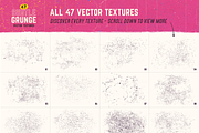 47 Vector Subtle Grunge Textures, a Texture Graphic by Liam McKay (Thumbnail 5 of 8)