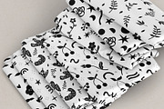 FLORAL BLACK BIRD SILHOUETTES Spring, an Object Graphic by Creativemaker (Thumbnail 7 of 14)