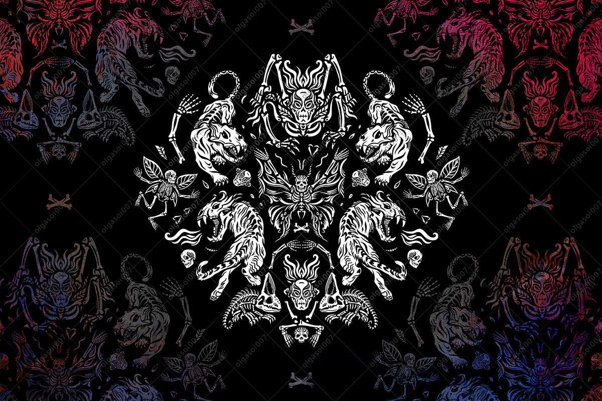 Creepy creatures, an Illustration by OlgaSoi007 (Photo 2 of 5)