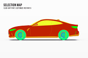 Performance Sport Coupe Mockup Set, an Advertising Mockup by Halal Graphic Studio (Thumbnail 6 of 12)