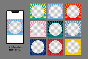 Instagram Template  9pattern