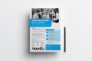 Nonprofit Organization Fact Sheet, a Flyer Template by obayes (Thumbnail 2 of 3)