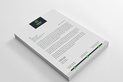 Minimal Letterhead, a Stationery Template by Thecodude (Thumbnail 3 of 4)
