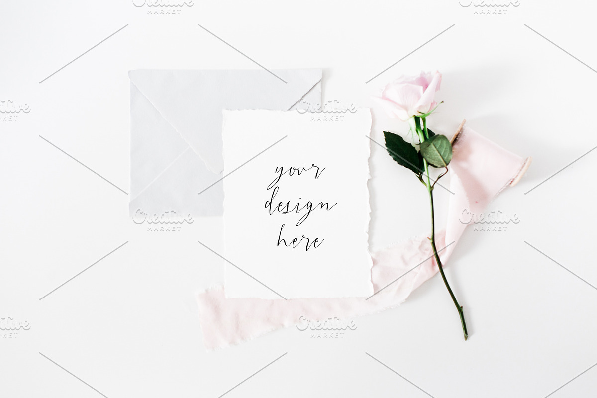 Fine Art Card Mockup, a Presentation Template by StyledForTwo