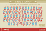 Diner Classique Retro Font, a Font by Remedy667 (Thumbnail 5 of 6)